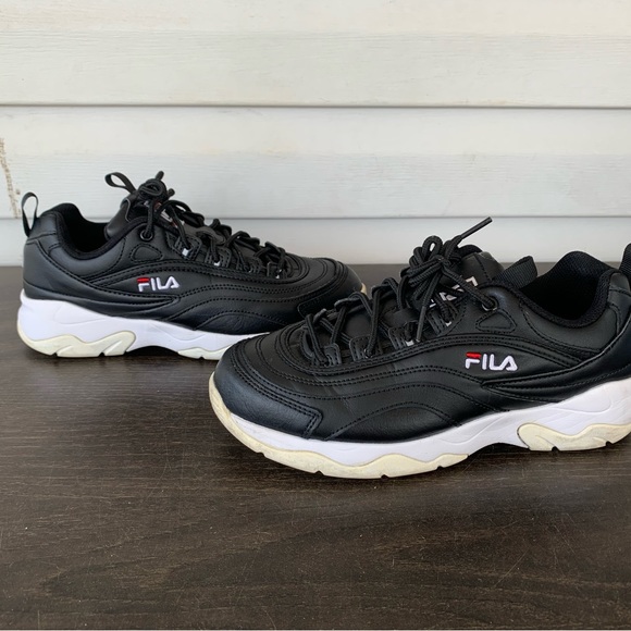 Fila 91175 Womens Running Shoes US 8 Black - Picture 3 of 8